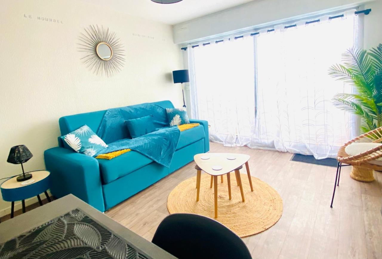 Studio Entre Mer Et Dunes Avec Balcon Vue Laterale Mer 50M Plage Pour 3 Pers Wifi Menage Compris Fort-Mahon-Plage Buitenkant foto