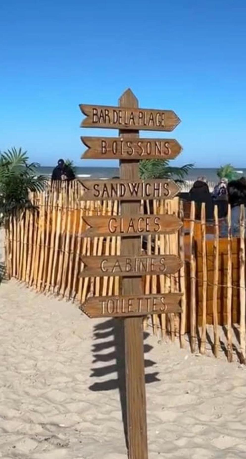 Studio Entre Mer Et Dunes Avec Balcon Vue Laterale Mer 50M Plage Pour 3 Pers Wifi Menage Compris Fort-Mahon-Plage Buitenkant foto